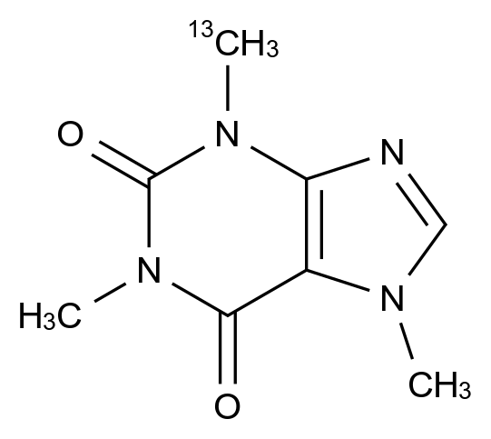 202282-98-2 己酮可可碱EP杂质F-13C结构式