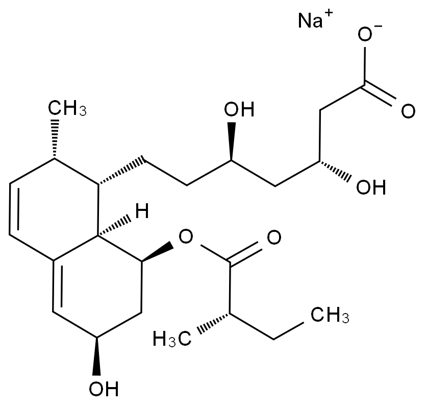普伐他汀EP杂质A钠盐结构式