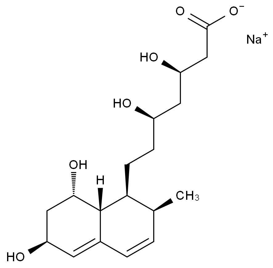 普伐他汀EP杂质F钠盐结构式