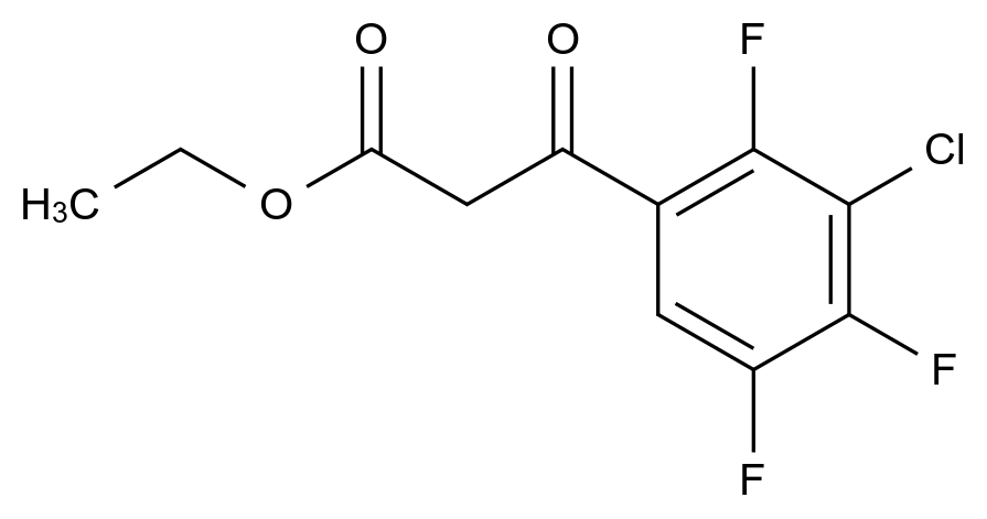 Sitafloxacin Impurity 22结构式