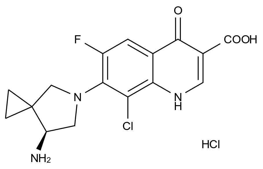 西他沙星杂质26盐酸盐结构式