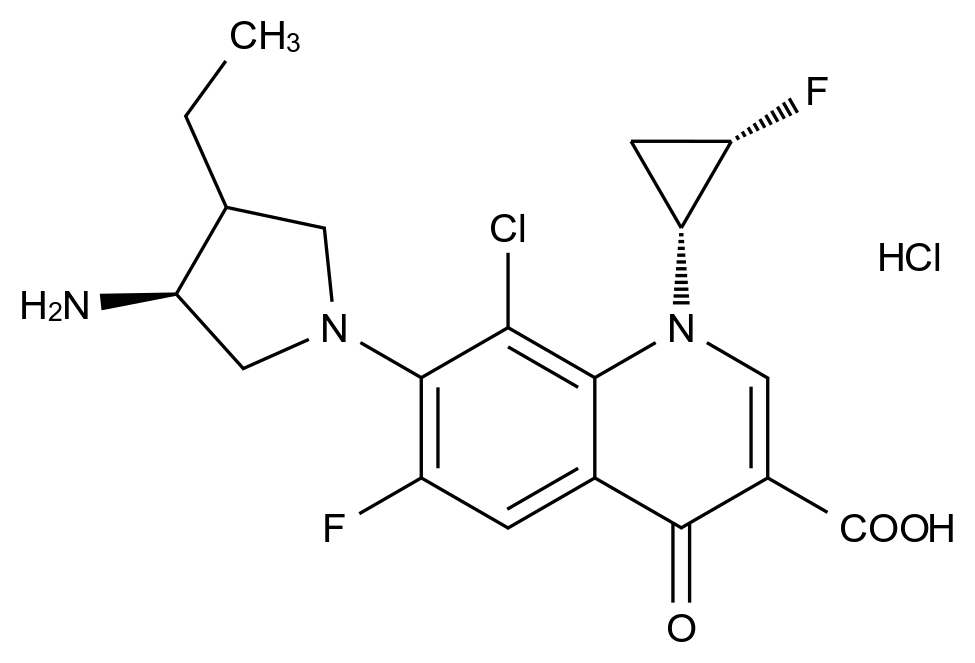 西他沙星杂质32结构式
