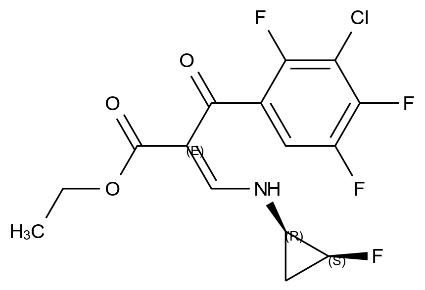 西他沙星杂质75结构式