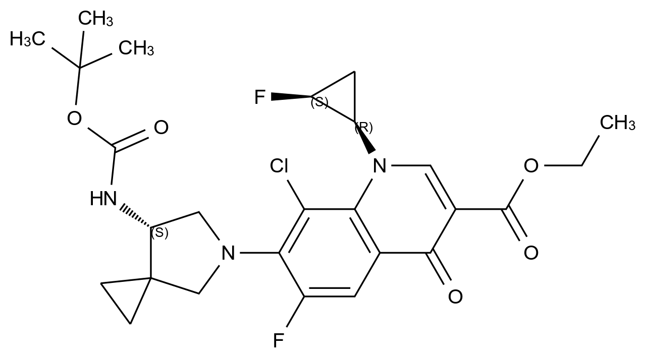 西他沙星杂质76结构式