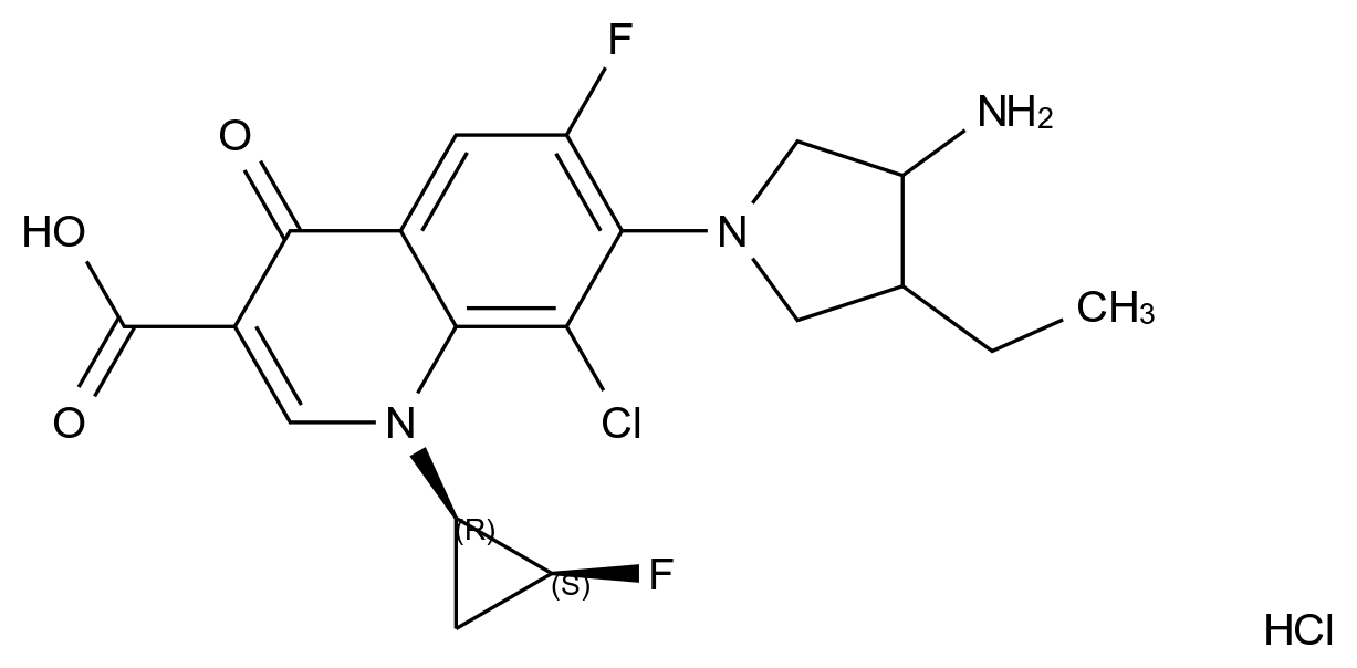西他沙星杂质80结构式