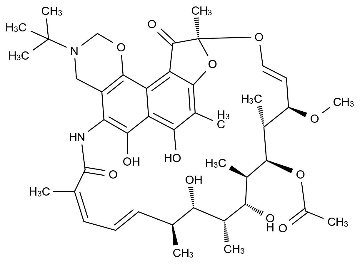 利福喷丁杂质15结构式
