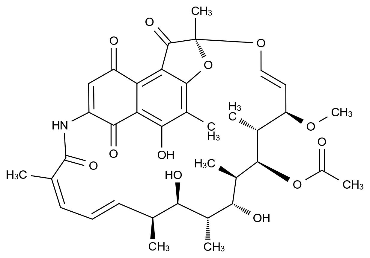 利福喷丁杂质20结构式