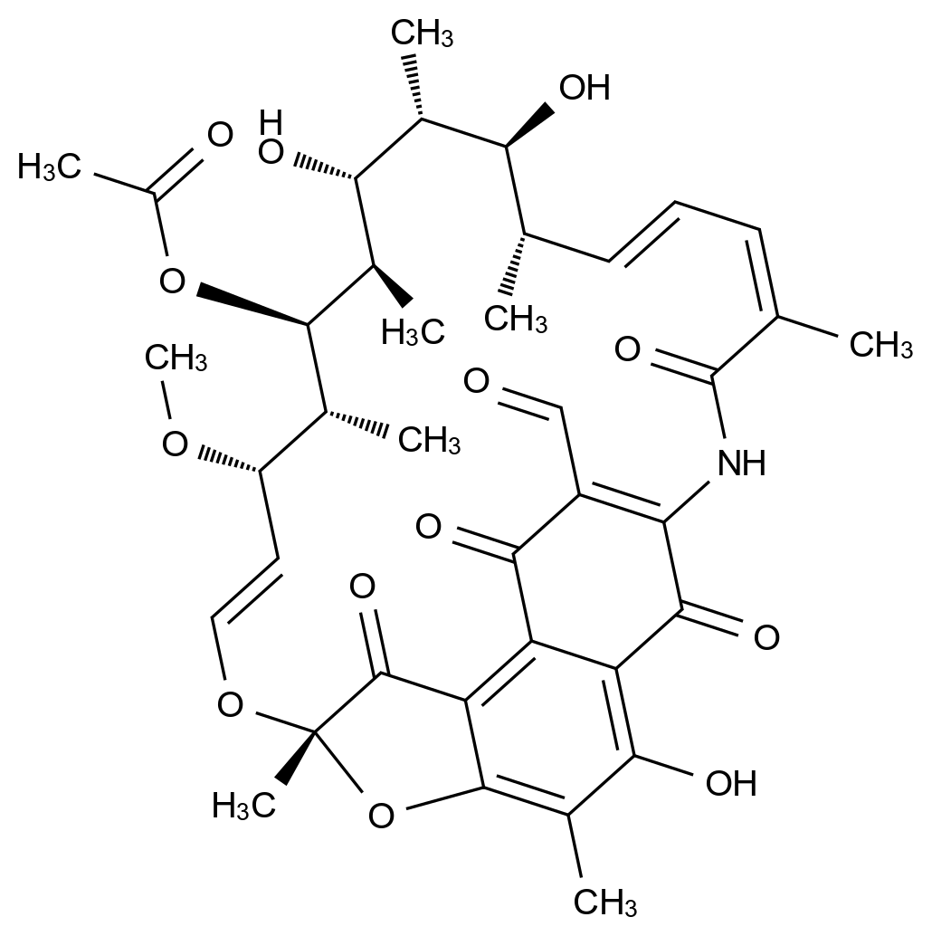 利福喷丁杂质7结构式