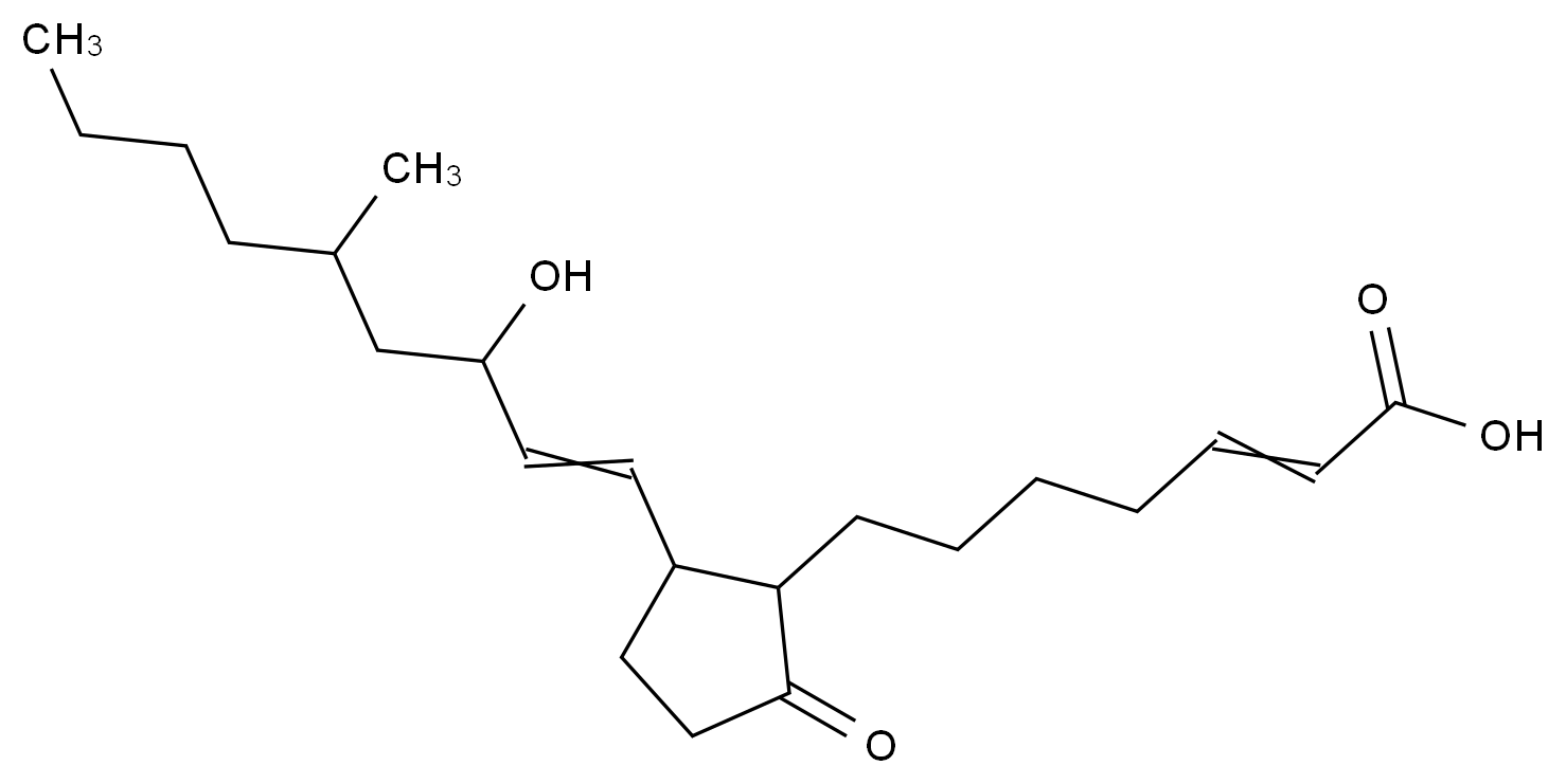 11-脱氧利马前列素结构式
