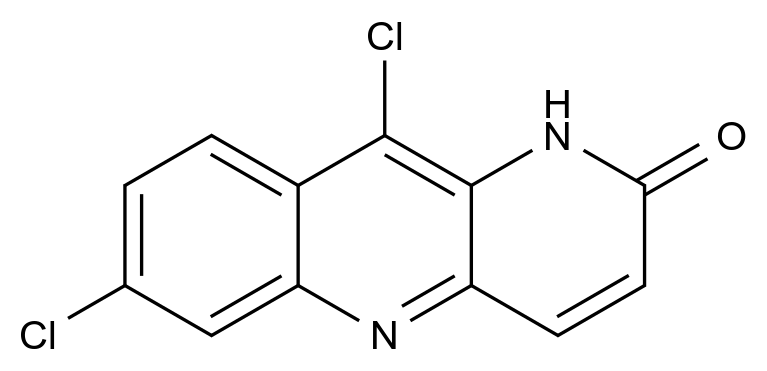咯萘啶杂质2结构式