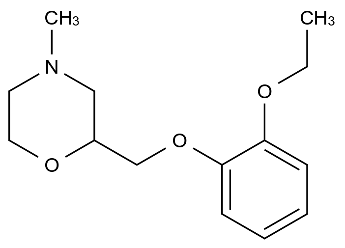 N-甲基维洛沙秦结构式