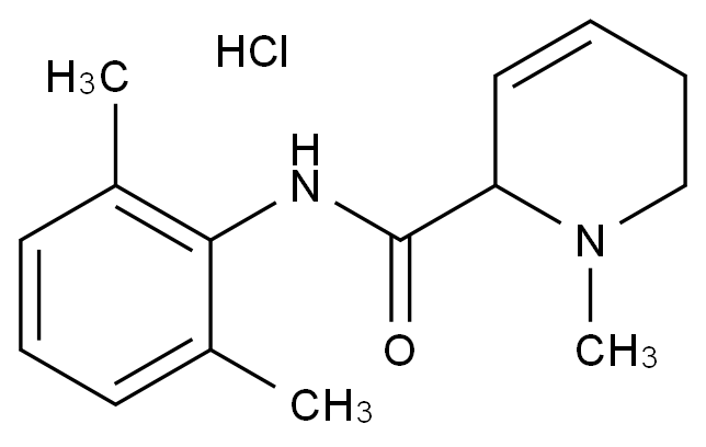 甲哌卡因EP杂质D HCl结构式
