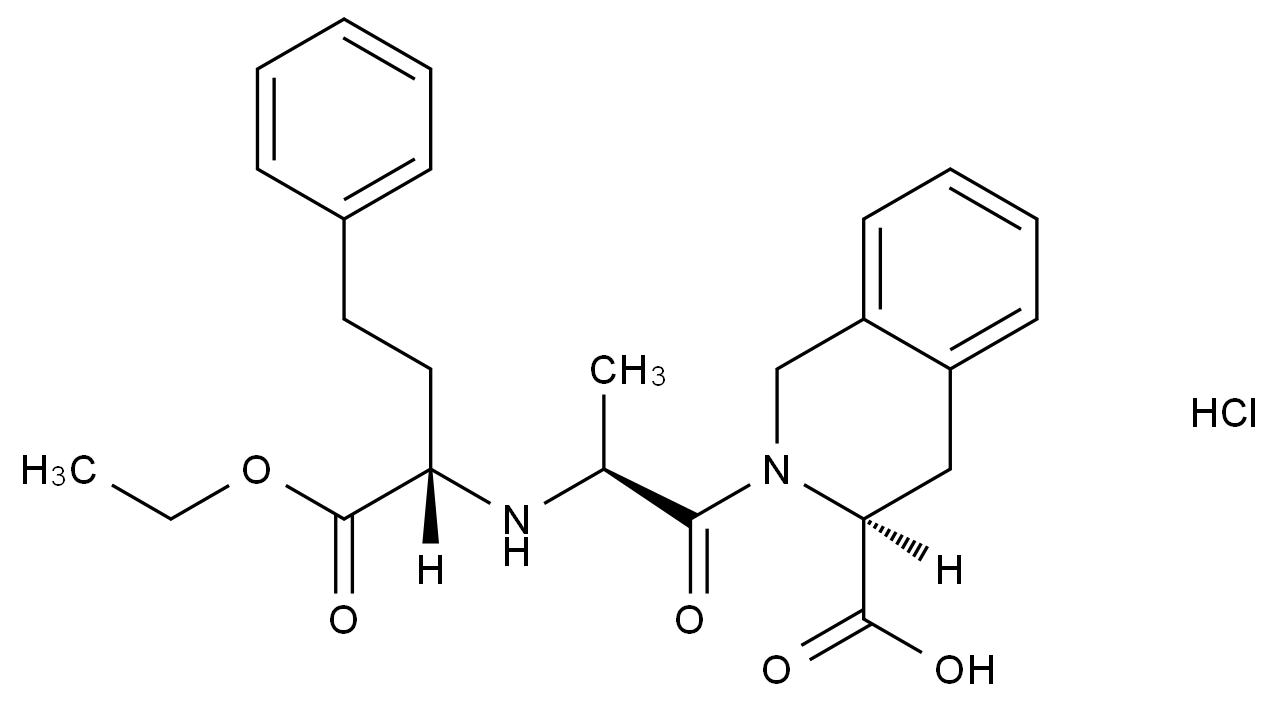 盐酸喹那普利结构式