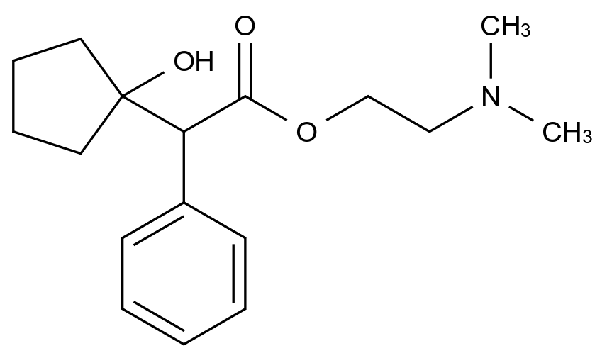 Cyclopentolate结构式