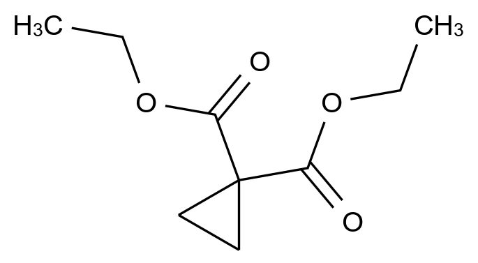1,1-二羧乙氧基环丙烷结构式