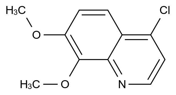 4-Chloro-7,8-dimethoxyquinoline结构式