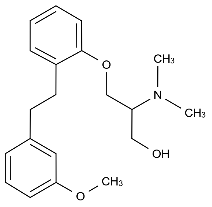 沙格雷酯杂质13结构式