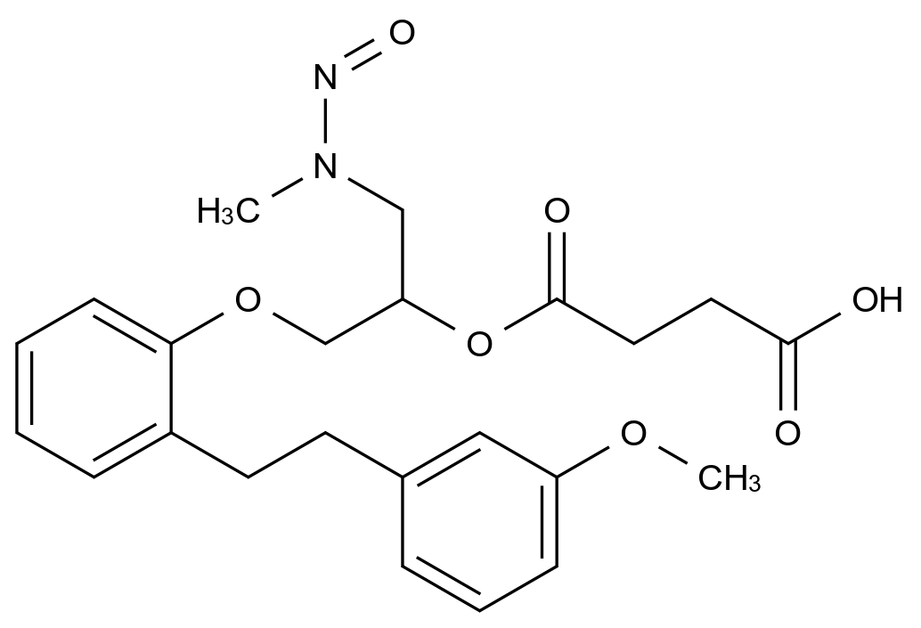沙格雷酯杂质33结构式