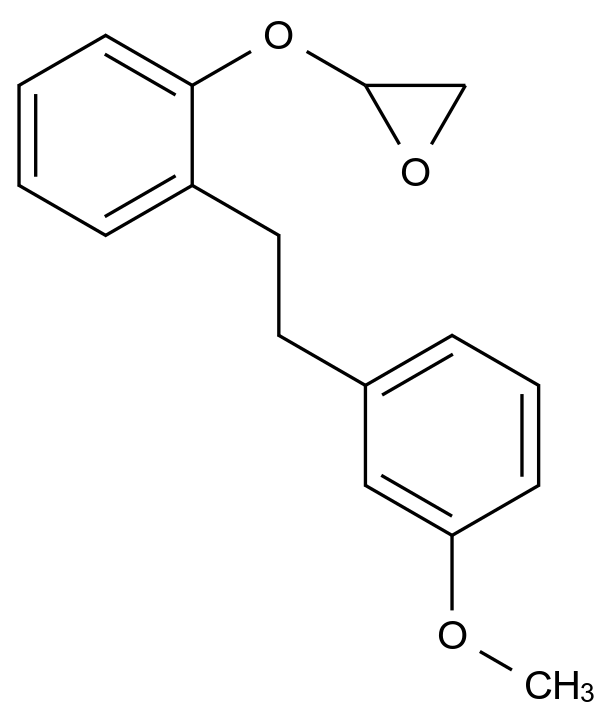 沙格雷酯杂质6结构式
