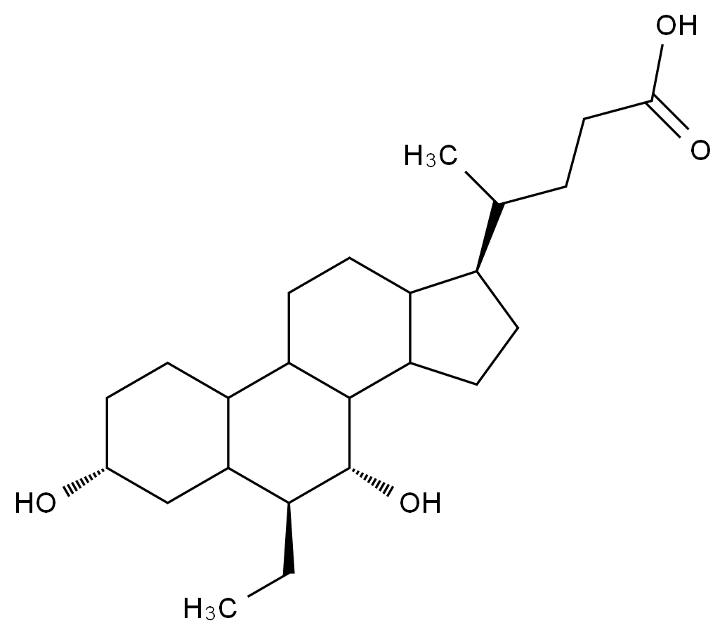 奥贝胆酸杂质11结构式