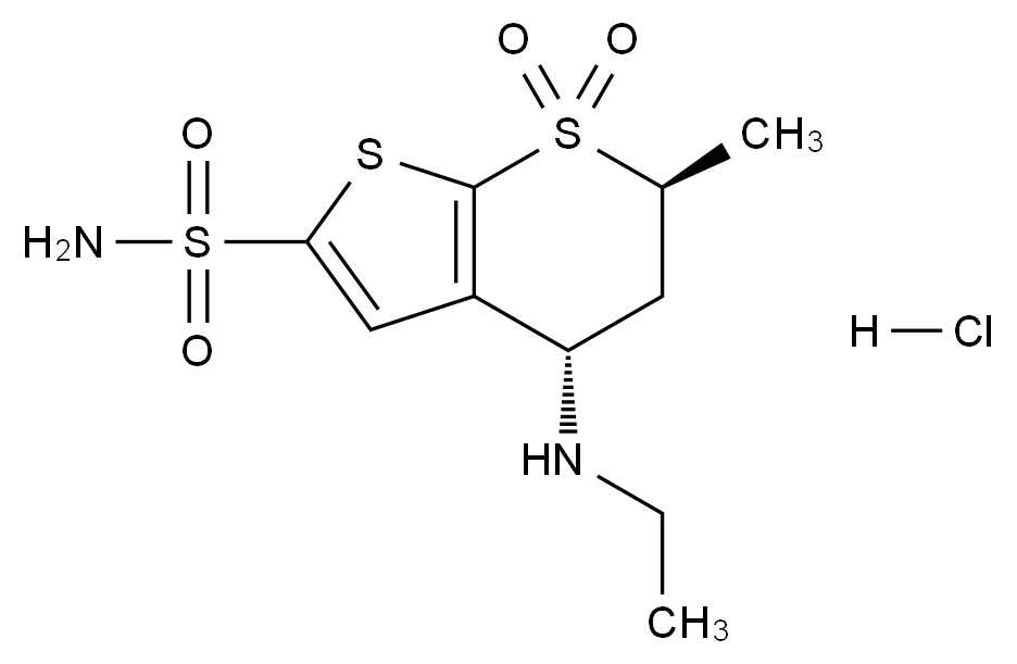 盐酸多佐胺结构式