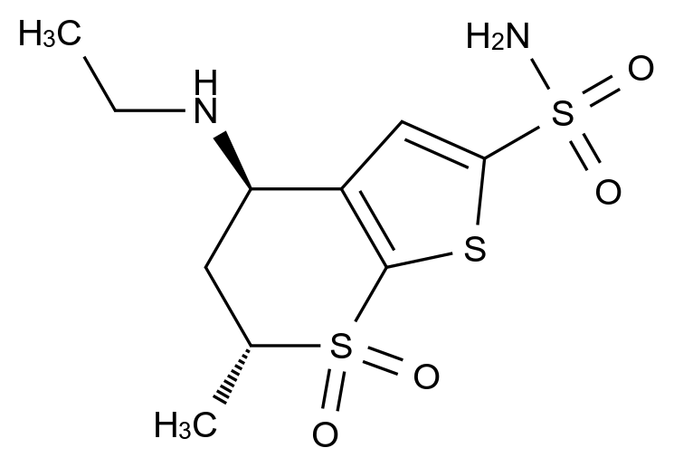 多佐胺EP杂质A结构式