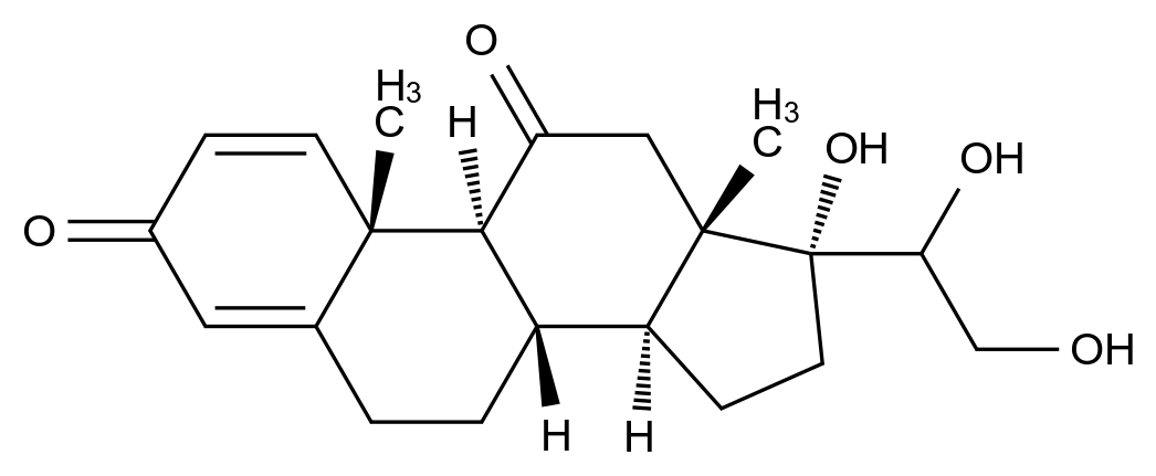 20-Hydroxy Prednisone (Mixture of Diastereomers)结构式