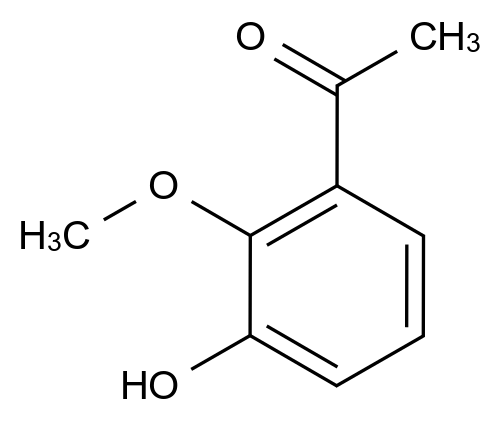 1-(3-Hydroxy-2-methoxyphenyl)-ethanone结构式