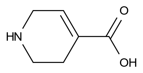 1,2,3,6-Tetrahydro-pyridine-4-carboxylic acid结构式