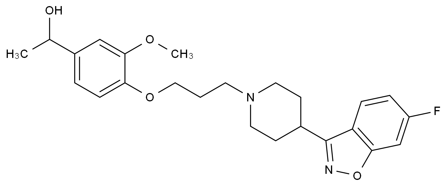 伊潘立酮羟基杂质结构式