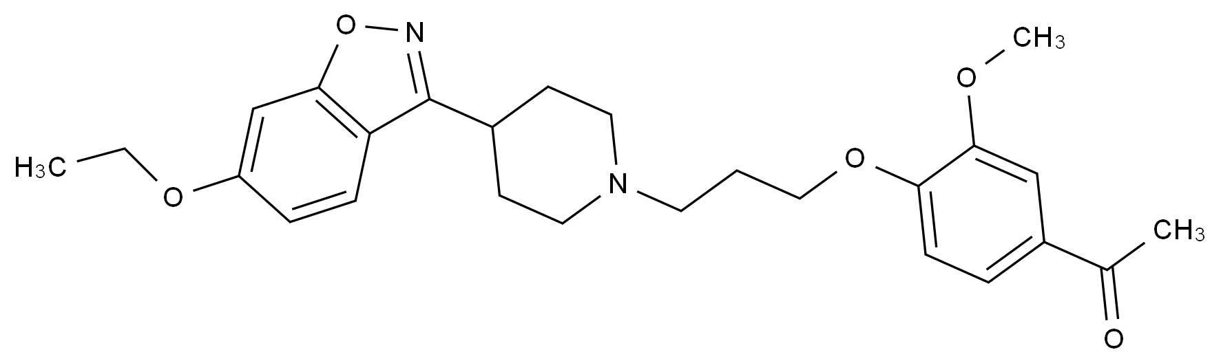 伊潘立酮杂质7结构式