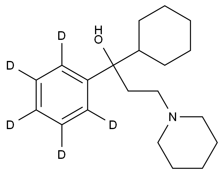 苯海索-d5结构式