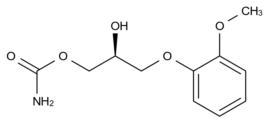 (S)-Methocarbamol结构式