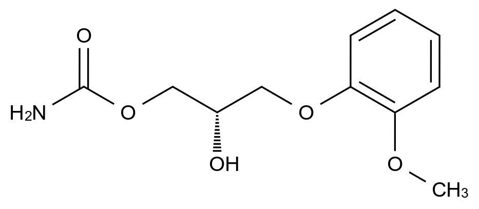 (R)-Methocarbamol结构式