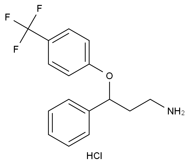 盐酸去甲氟西汀结构式