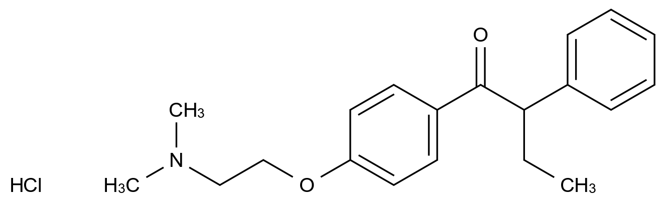 他莫昔芬EP杂质G HCl结构式