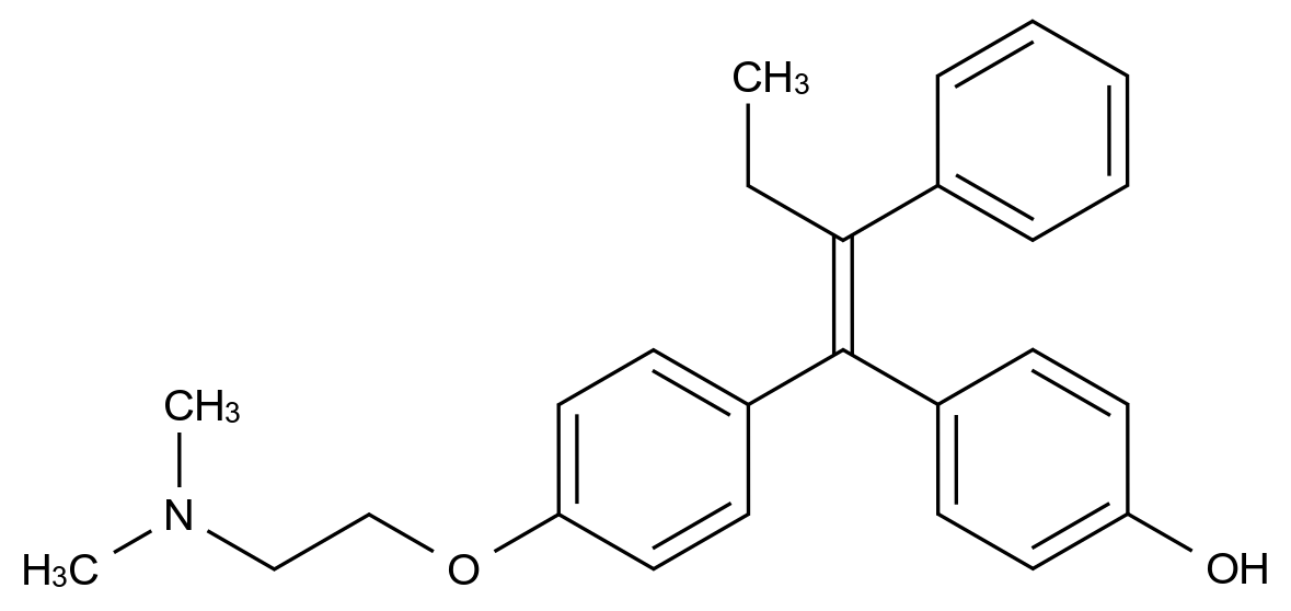 4-羟基他莫西芬结构式