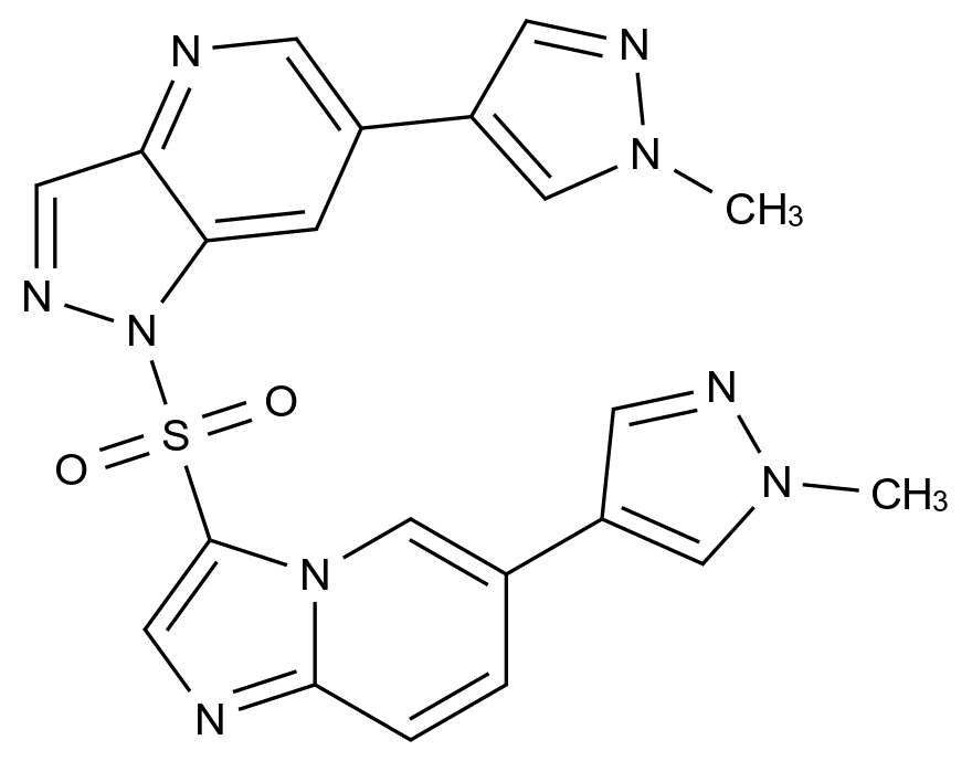 谷美替尼结构式