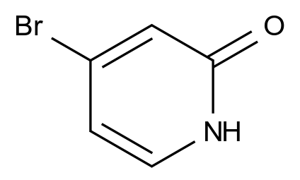 4-溴吡啶-2(1H)-酮结构式
