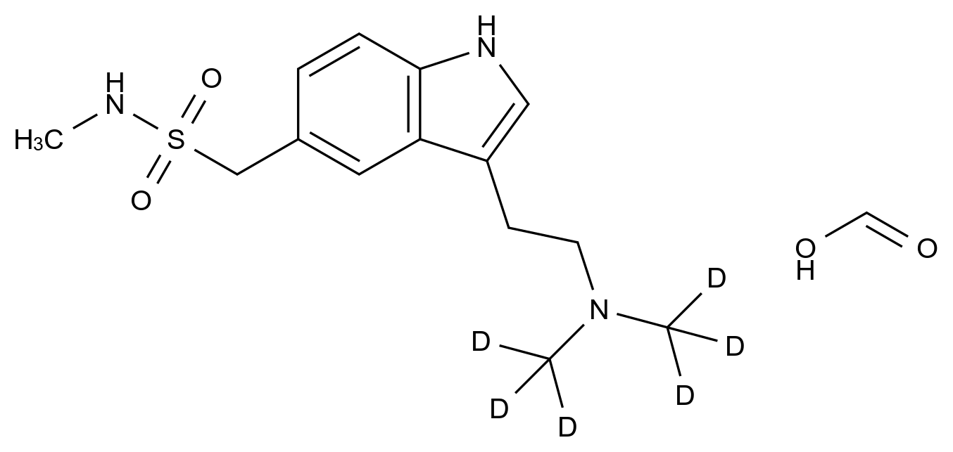 Sumatriptan D6 Format Salt结构式