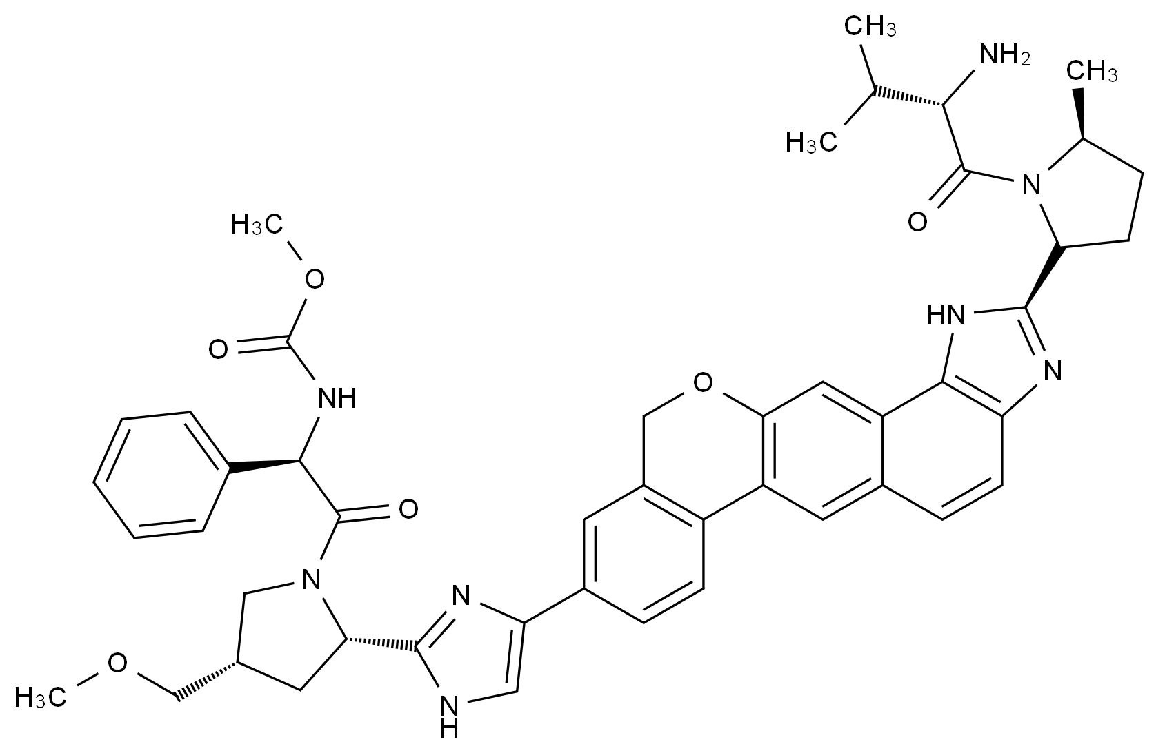 维帕他韦杂质1结构式