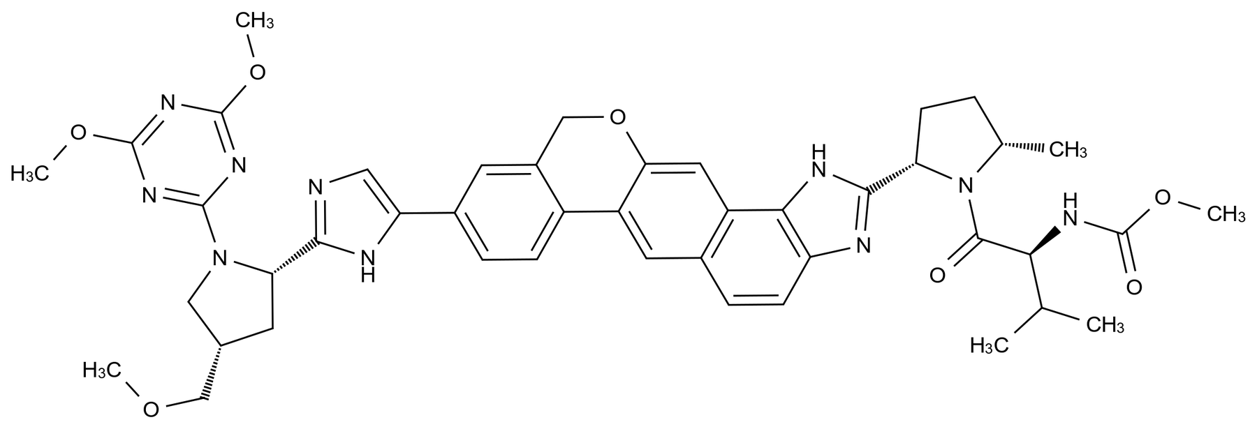 维帕他韦杂质12结构式