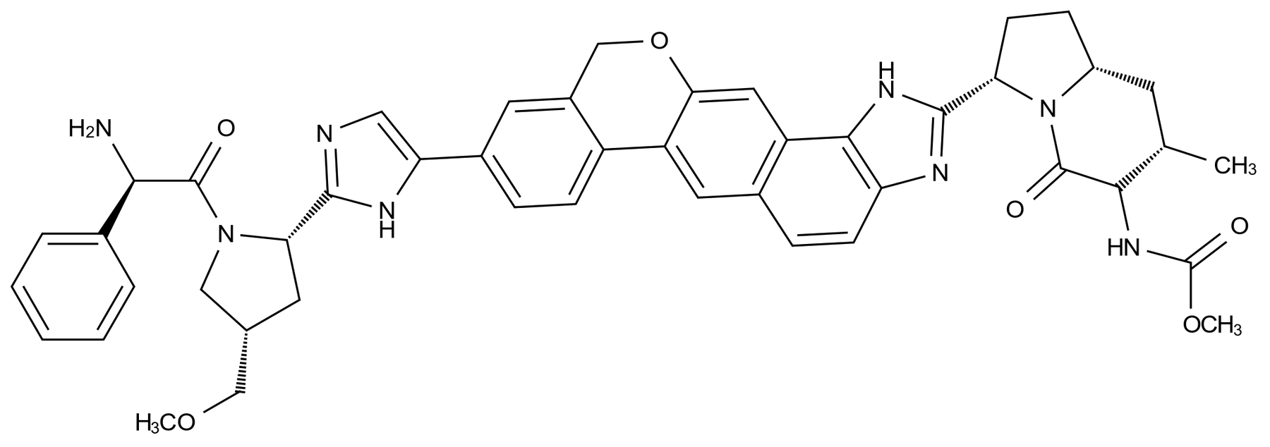 维帕他韦杂质4结构式