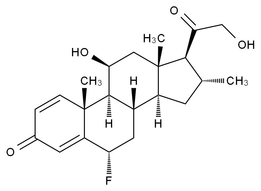 特戊酸氟可龙EP杂质A结构式