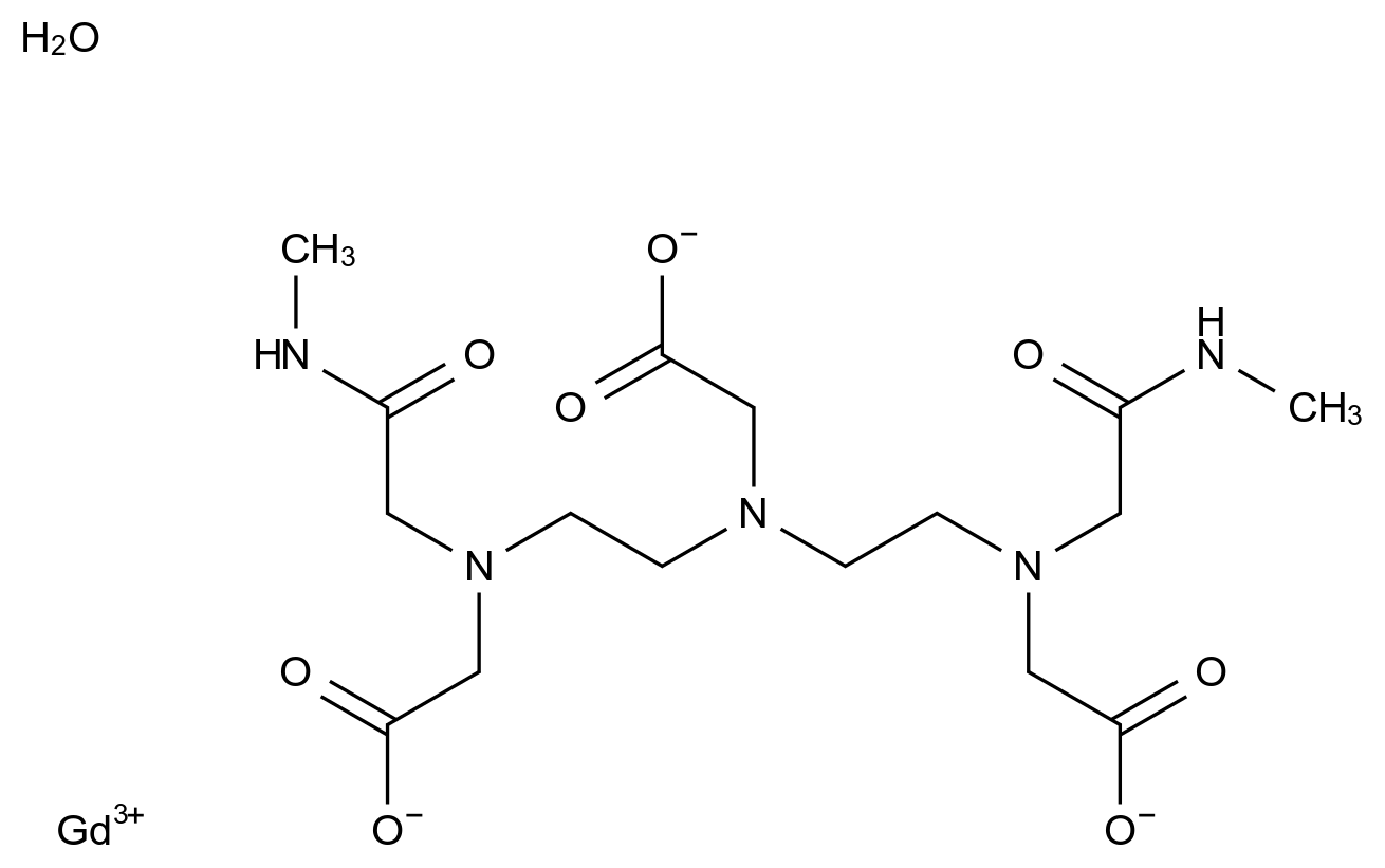 钆双胺一水物结构式