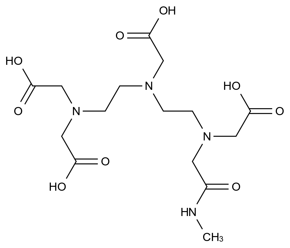 钆双胺杂质1结构式