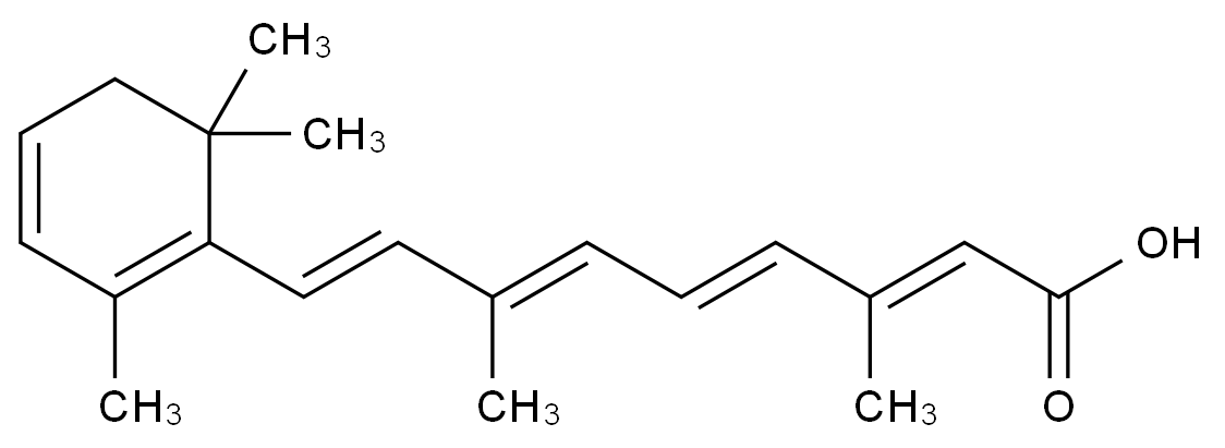 全反式 3,4-二氢视黄酸结构式
